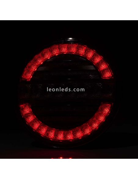 Piloto LED redondo con Niebla y Marcha atrás FT-214 Fristom | LeonLeds Iluminación