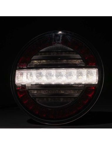 Piloto LED redondo con Niebla y Marcha atrás FT-214 Fristom | LeonLeds Iluminación