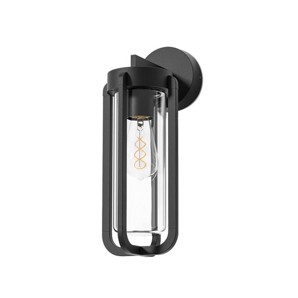 Aplique exterior VEGA texturizado antracite, E27 15W (não incluído), IP65