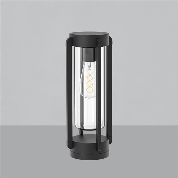 Baliza de Exterior VEGA Antracita Texturado, E27 15W, IP65