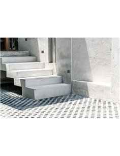 Baliza empotrable LED de suelo para exterior VIRGO blanco Texturado, 3W 3000K 60lm, IP65 2