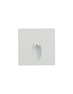 Farol de embutir no solo LED branco texturizado VIRGO, 3W 3000K 60lm, IP65