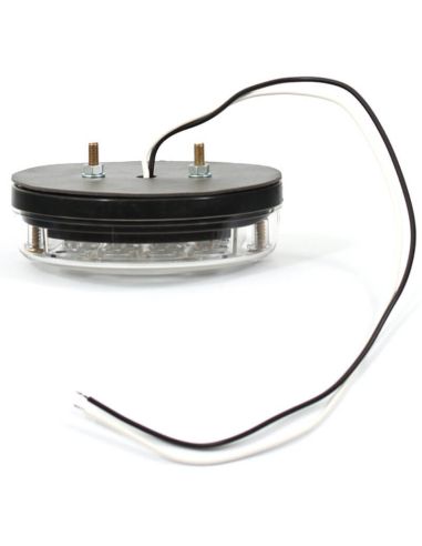 Piloto LED intermitente redondo rectangular 2A 12V Homologado y Estanco W32 170