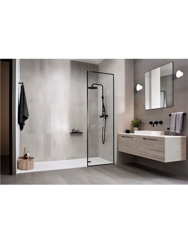 OUI Applique murale extérieure LED blanche, 4W 2700K 315lm, IP65