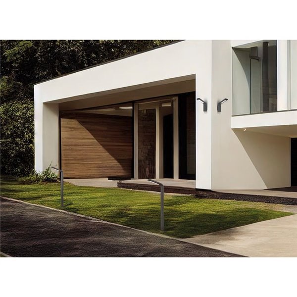 Farol exterior texturizado ZEN antracite, LED 10W 3000K 720lm, IP65 59cm de altura