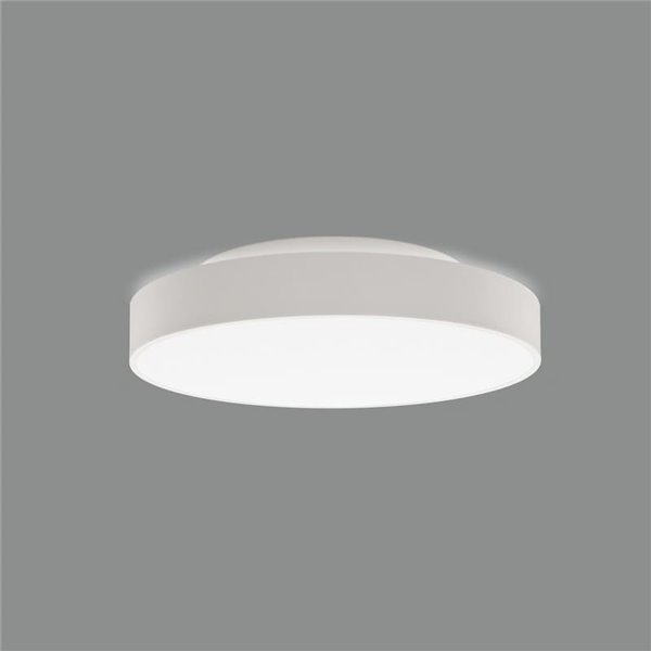LISBOA Plafon LED Redondo Branco Texturizado, Ø40cm LED 30W 2745lm + 5W 460lm, 3000K/4000K Com e sem Casambi