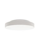 LISBOA Plafon LED Branco Texturizado Redondo, Ø 60cm LED 60W 5490lm + 8W 735lm, 3000K/4000K Com e sem Casambi