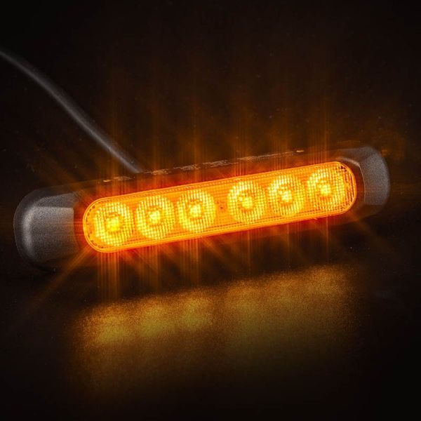 Piloto LED mini delantero con Posición e Intermite Universal 12V 24V FT-331 LED R10 A 1 0,5W 3,6W Fristom | LeonLeds