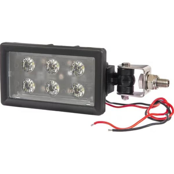 Faro LED de trabajo rectangular para John Deere y Case con conector H11 2.400Lm 30W | LeonLeds
