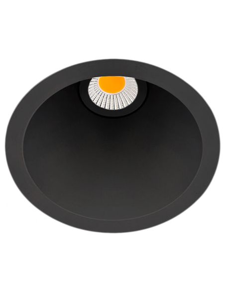 Downlight LED Encastrable Swap par ArkosLight S 5W Noir Arkos Light