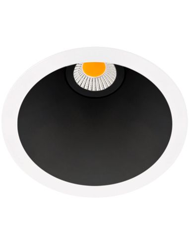 Swap Downlight LED Empotrable de ArkosLight S 5W Negro y Blanco Arkos Light