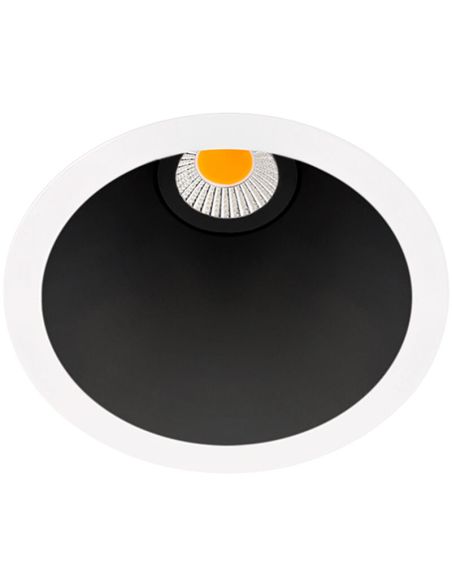 Swap Downlight LED Empotrable de ArkosLight S 5W Negro y Blanco Arkos Light