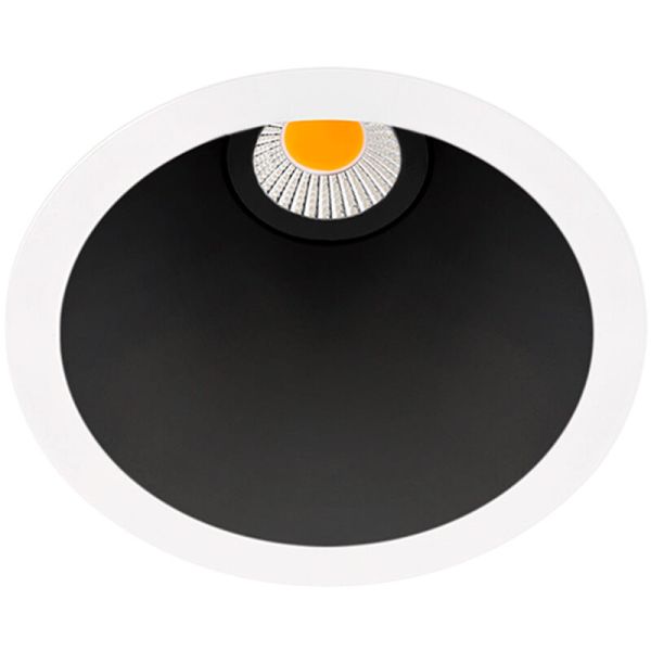 Lâmpada embutida LED embutida Swap da ArkosLight S 5W preta e branca Arkos Light