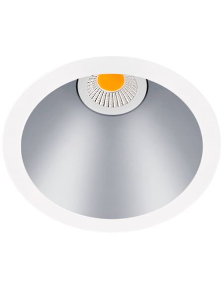 Swap Downlight LED Empotrable de ArkosLight S 5W Plata y Blanco Arkos Light