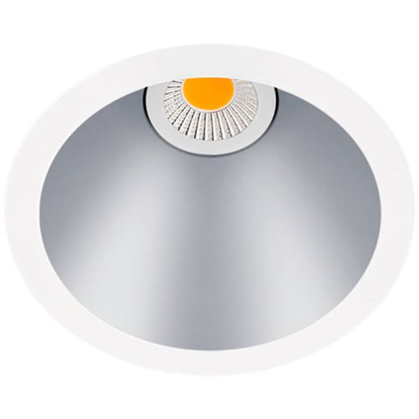 Downlight LED Encastrable Swap par ArkosLight S 5W Argent et Blanc Arkos Light