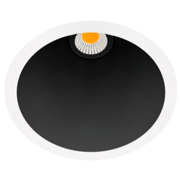 Downlight Swap M LED 5W Embutida by ArkosLight Preto e branco | LeonLeds