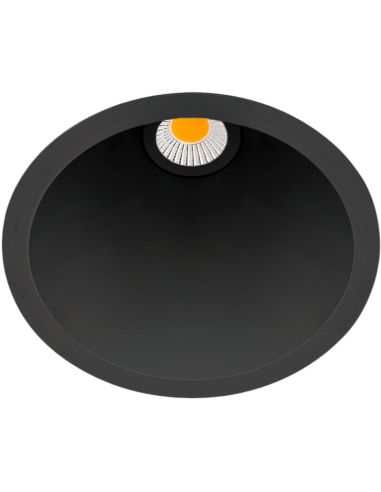 Downlight Swap M LED 5W Empotrable de ArkosLight negro | LeonLeds