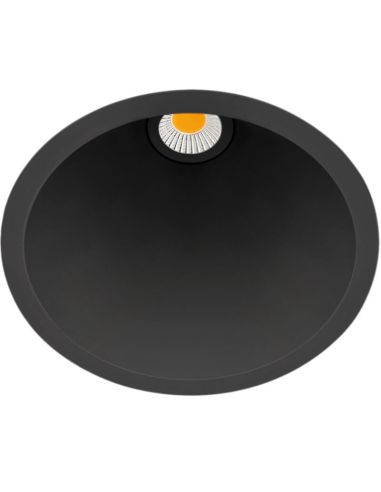 Downlight Swap L LED 5W Encastré par ArkosLight Noir | LéonLeds