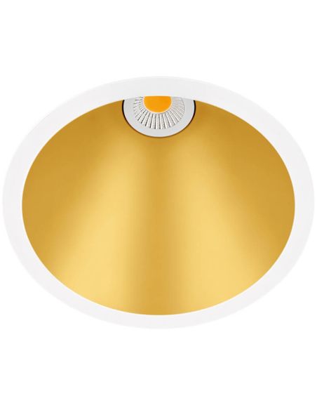 Downlight Swap L LED 5W Empotrable de ArkosLight Dorado | LeonLeds