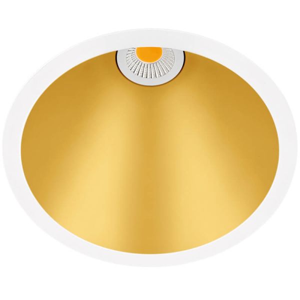 Downlight Swap L LED 5W Empotrable de ArkosLight Dorado | LeonLeds