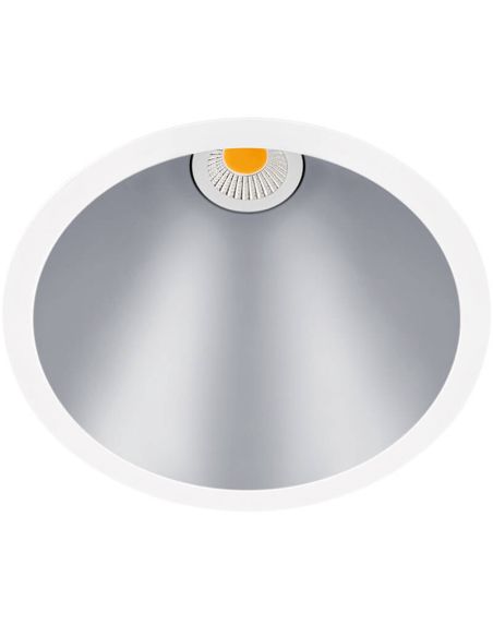 Downlight Swap L LED 5W Encastré de ArkosLight Argent | LéonLeds