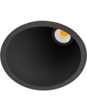 Downlight Swap M Assimétrico Preto LED 5W Embutido by ArkosLight | LeonLeds