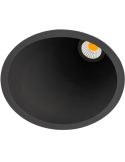 Downlight Swap L Asimétrico LED 5W Empotrable de ArkosLight Negro