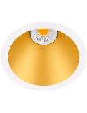 Downlight Swap S LED 7W Embutida ArkosLight Branco e Dourado