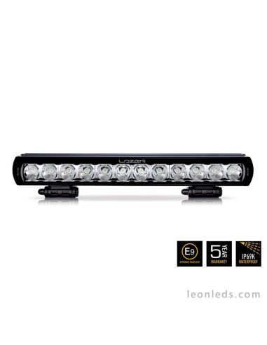 Barra de LED Lazer Lamps ST12 Evolution Homologada para Vehículos 4X4 y Camiones 144 Watios de potencia Negra | LeonLeds