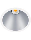 Downlight Swap M LED 7W Encastrable par ArkosLight Blanc et Argent