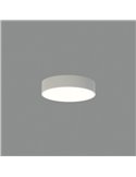 Plafonnier LED LONDON Ø20cm blanc, 12W 840lm, 3000K/4000K