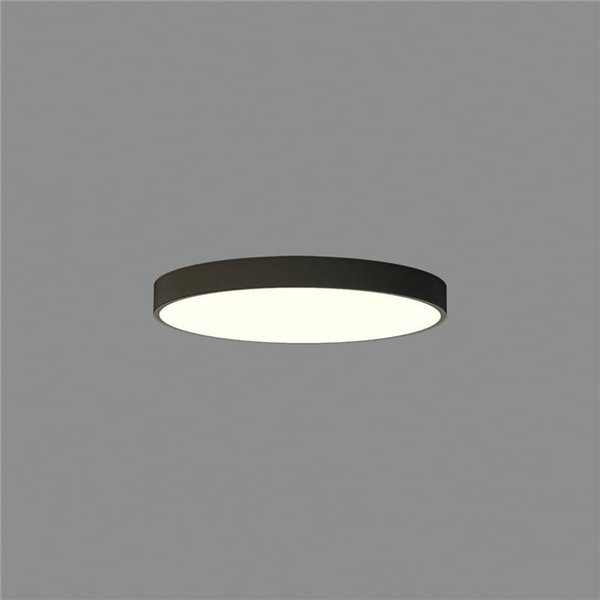Plafon LED Ø60cm LONDRES Preto, 42W 3208lm, 3000K/4000K com e sem Casambi