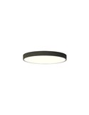 Plafonnier LED Ø60cm LONDON Noir, 42W 3208lm, 3000K/4000K avec et sans Casambi