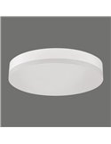 Plafón de Techo redondo LED Ø28cm MADISON Blanco, 24W 1989lm, IP54, Regulable Kelvin 3000K/4000K/6500K