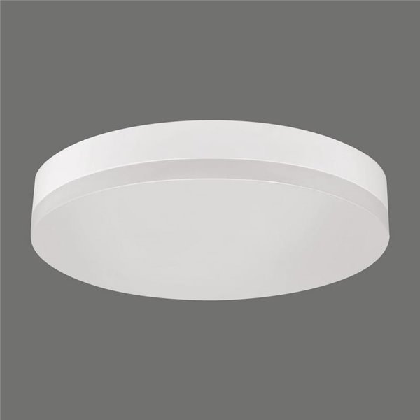 Plafón de Techo redondo LED Ø28cm MADISON Blanco, 24W 1989lm, IP54, Regulable Kelvin 3000K/4000K/6500K