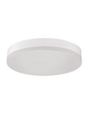 Plafón de Techo redondo LED Ø28cm MADISON Blanco, 24W 1989lm, IP54, Regulable Kelvin 3000K/4000K/6500K