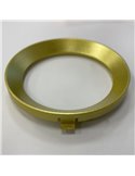 Bisel redondo en Oro para Foco Orientable MAKO Ø87mm