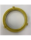 Bisel redondo en Oro para Foco Orientable MAKO Ø87mm