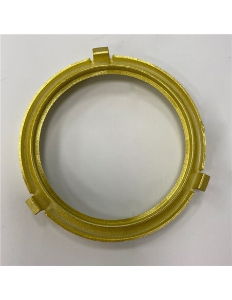 Bisel redondo en Oro para Foco Orientable MAKO Ø87mm