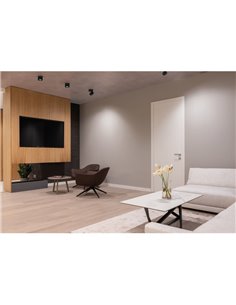 Foco Orientable tipo Plafón LED COB MAKO, Blanco texturado, 20W 3000K 1875lm 2