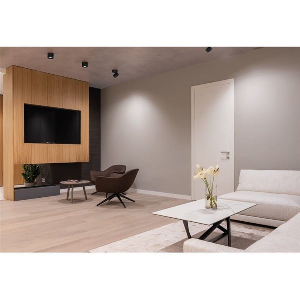 Spot de Plafond Orientable LED MAKO COB, Blanc Texturé, 20W 3000K 1875lm