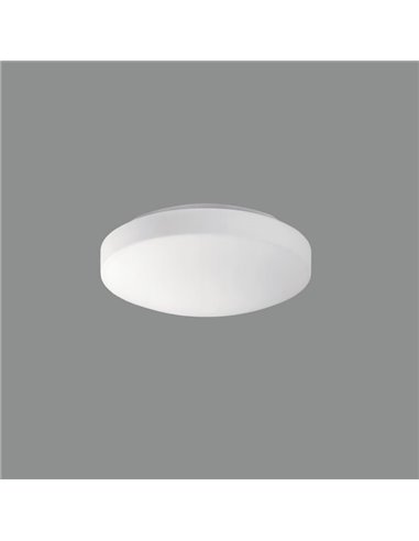 Plafón de Techo redondo blanco MOON apto para baños IP44, G9 7W (no incl.)