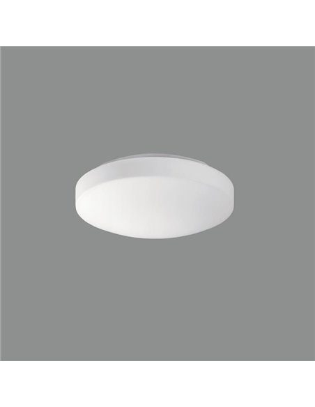 Plafon redondo branco MOON adequado para banheiros IP44, G9 7W (não incluído)