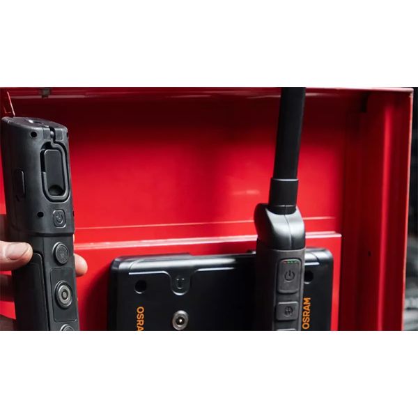 Lâmpada de inspeção LED OSRAM WIRE-FREE SLIM 600 - Recarga magnética e design compacto LEDIL422