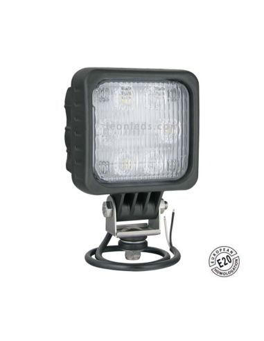 Faro para iluminar la marcha atras de LED Homologado de la marca Wesem 12V y 24V para camiones y remolques | LeonLeds