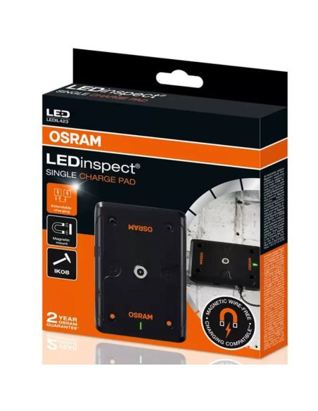 Base de Carga LEDinspect SINGLE CHARGE PAD de OSRAM | LeonLeds