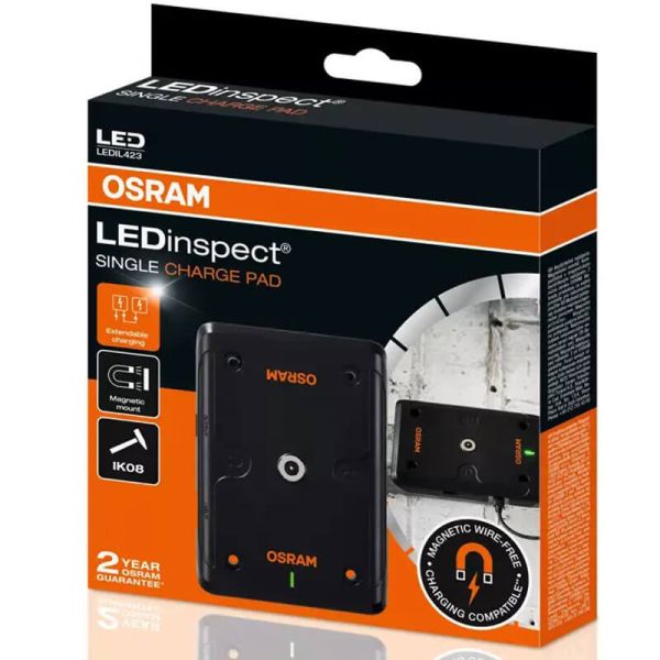 Base de Carga LEDinspect SINGLE CHARGE PAD de OSRAM | LeonLeds