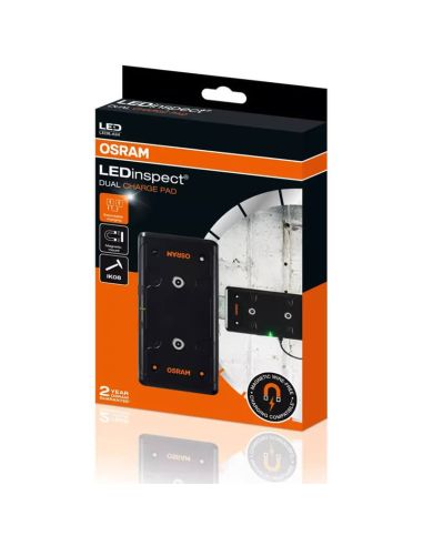 Base de Carga LEDinspect DUAL CHARGE PAD de OSRAM LEDIL424 | LeonLeds