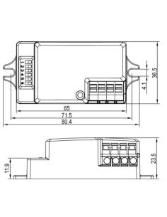 Detector de Movimiento 360º Alta Frecuencia DM HF1 000 Dinuy 2