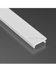 Difusor Opal 2,02m Basic Milky Para Perfil Tipo X | LeonLeds